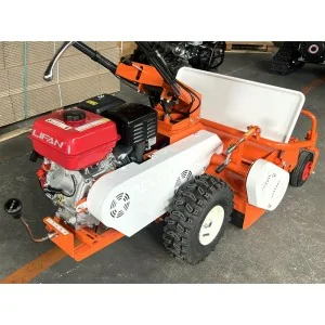 Desbrozadora de martillos Deleks motor Lifan 9 HP