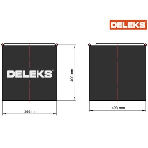 Маленька подрібнювач гілок Deleks DK-300 B&S з контейнером для збору