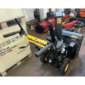 Gasoline snow blower Deleks engine Loncin 208 cc