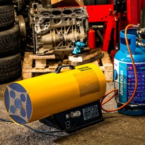 Riscaldatore d'aria a gas diretto MASTER BLP 33M