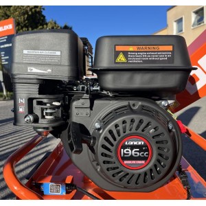 Petit broyeur à moteur Loncin Deleks DK-300 avec collecteur