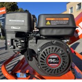 Biotrituradora pequena motor Loncin Deleks DK-300 com coletor