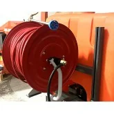 100m hose reel, 25 bar, brass lever lance Deleks