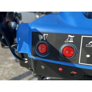 Máquina de remoção de neve a gasolina Deleks motor Loncin 375 cc