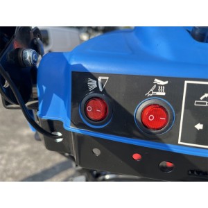 Снігоприбиральна машина бензинова Deleks двигун Loncin 375 куб. см.