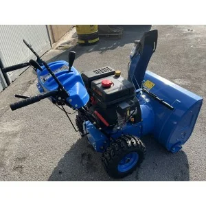 Máquina de remoção de neve a gasolina Deleks motor Loncin 375 cc