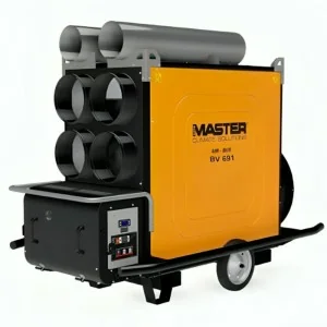 Aquecedor de ar indireto a gasóleo MASTER BV 691 TR de 4 saídas