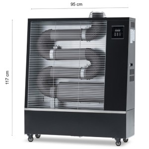 Diesel infrared heater Deleks NERO500 16 kW