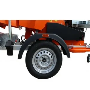 Anova Pro BIO350 Wood Chipper with approved trailer