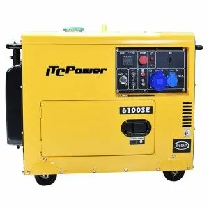 Gerador Elétrico a Diesel ITCPower 6100SE 5000 W