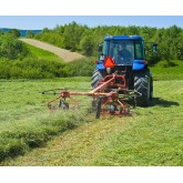 Double rotor rake for tractor Zeppelin 300 cm