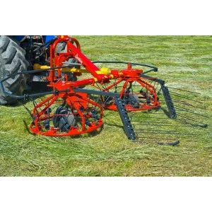 Double rotor rake for tractor Zeppelin 300 cm