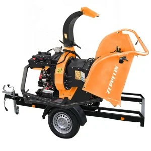 Honda engine chipper Zeppelin ES71918NZR with trailer