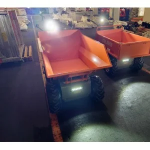 Mini dumper électrique Deleks XE500HEL Batterie au lithium 48 V