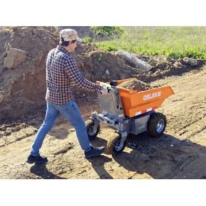 Mini dumper electrico Deleks XE500HEL Batería de Litio 48 V