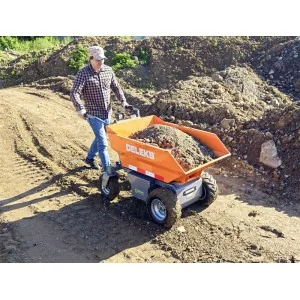 Mini dumper électrique Deleks XE500HEL Batterie au lithium 48 V