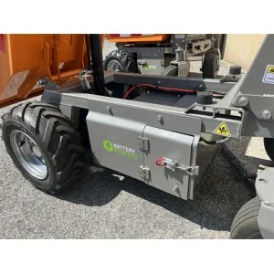 Mini dumper électrique Deleks XE500HEL Batterie au lithium 48 V