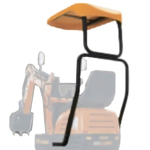 Arco di sicurezza Zepppelin con tetto per MiniRhino