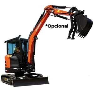 Mini excavator with cabin Zeppelin Rhinoceros 400 40 HP