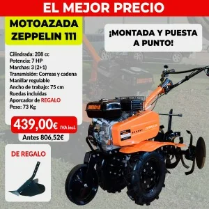 Motoazada Zeppelin 111 7 Hp