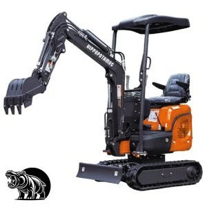 Hippopotamus 128 Multifunction Mini Excavator 1 Ton