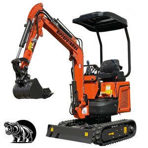 Miniexcavadora Hippopotamus 129 1 Tonelada