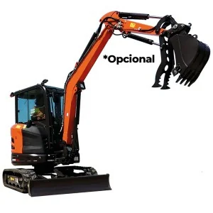 Hippopotamus 400 4 Ton Mini Excavator with Cabin