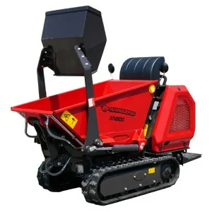 Minidumper Zeppelin Rhinoceros ESXN800BS with lift-up box and shovel