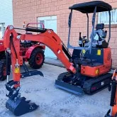 Mini escavadeira giratória Zeppelin Rhinoceros 1.8K 40 HP