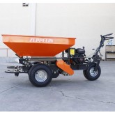 Бензиновий розкидач добрив Zeppelin двигун ES71928 Loncin 196 куб.см