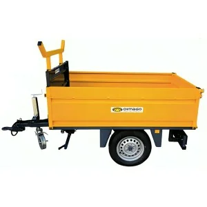 Trailer Dimago Mini for tractor approved for road use