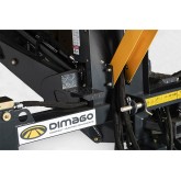 Dimago Екскаватор-навантажувач Pro 2600 мм, навісний на трактор