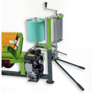 Dimago Enrolador de fardos com motor Mini Subaru de 6 CV