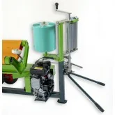 Dimago Enrolador de fardos com motor Mini Subaru de 6 CV