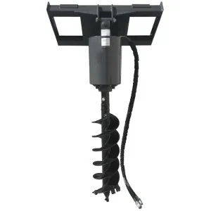 Tarière hydraulique Rhinoceros 30 cm pour chargeur skid steer