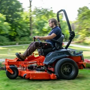 Ariens Zenith E battery-powered zero turn lawn mower tractor