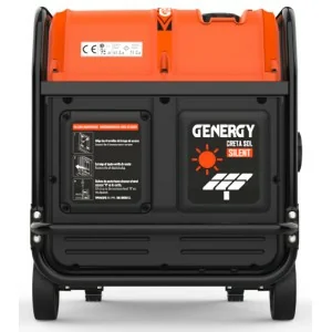 Silent electric generator Genergy Creta Sol 7500 W