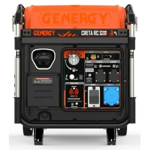 Generador eléctrico con control remoto Genergy Creta RC 7500 W