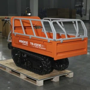 tracked battery powered forklift Zeppelin Wenovus 220e 460 kg