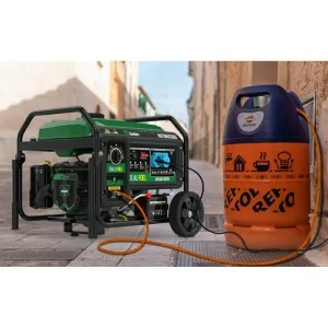 Dual fuel oil electric generator Genergy Natura 3500 III 3300 W