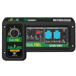 Dual fuel oil electric generator Genergy Natura 3500 III 3300 W