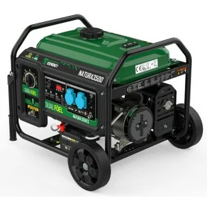 Dual fuel oil electric generator Genergy Natura 3500 III 3300 W