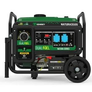 Dual fuel oil electric generator Genergy Natura 3500 III 3300 W