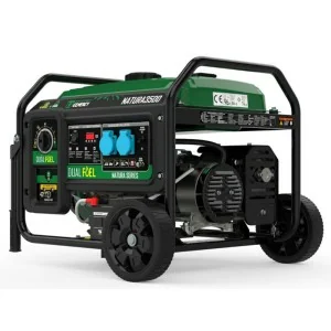 Gerador elétrico bicombustível Genergy Natura 3500 III 3300 W