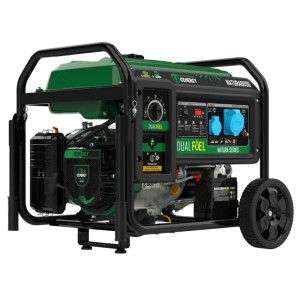 Dual fuel oil electric generator Genergy Natura 6000 III 5500 W