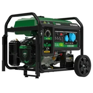 Dual fuel oil electric generator Genergy Natura 8000 III 8500 W