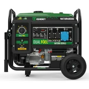 Dual fuel oil electric generator Genergy Natura 8000 III 8500 W