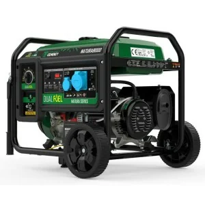 Dual fuel oil electric generator Genergy Natura 8000 III 8500 W