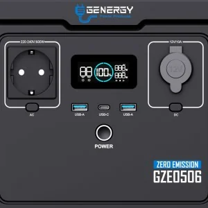 Générateur solaire Genergy GZE-0506 512 Wh 1,2 kW