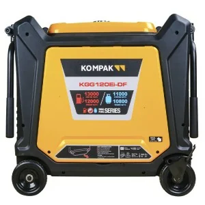 Générateur bi-carburant pleine puissance Kompak KGG120Ei-DF 13000 W